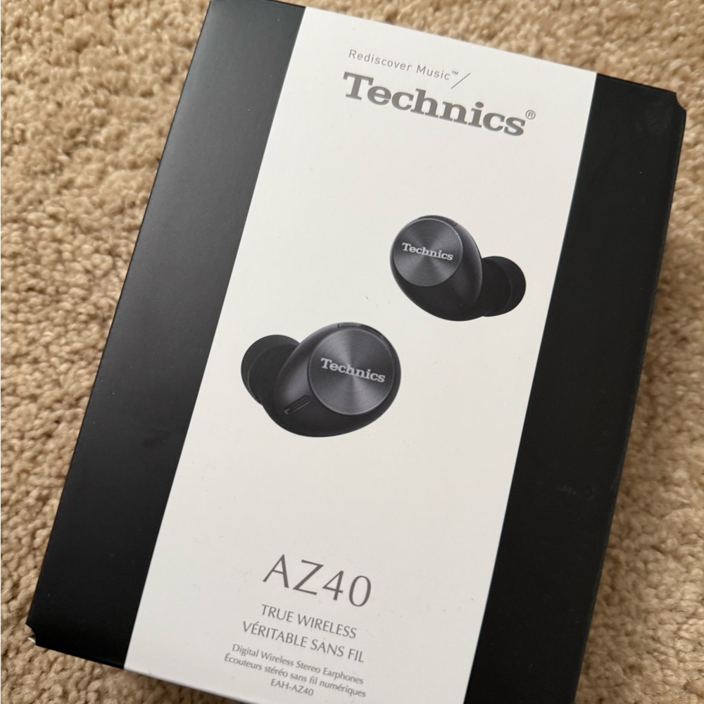 Technics AZ40 Black Earbud Headphones
